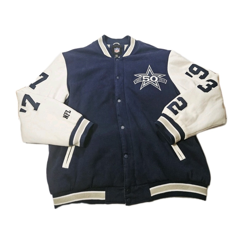 Dallas Cowboys Super Bowl 5X Champions Jacket NFL G-lll Football Mens Size XL